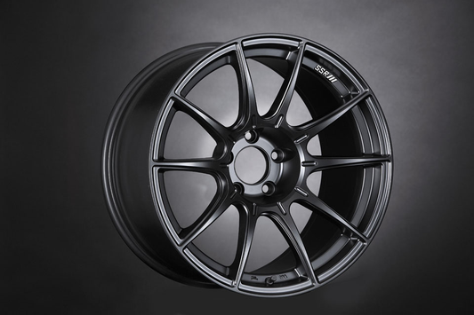 SSR GTX01 18x9 +52 5x100 Flat Black