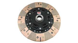 Competition Clutch Segmented Ceramic 2600 Series Disc (Mitsubishi Lancer Evo 1996-2000 [2.0L (JDM EVO 4-6) Must use CCI flywheel. 4G63] 381106-S-2600