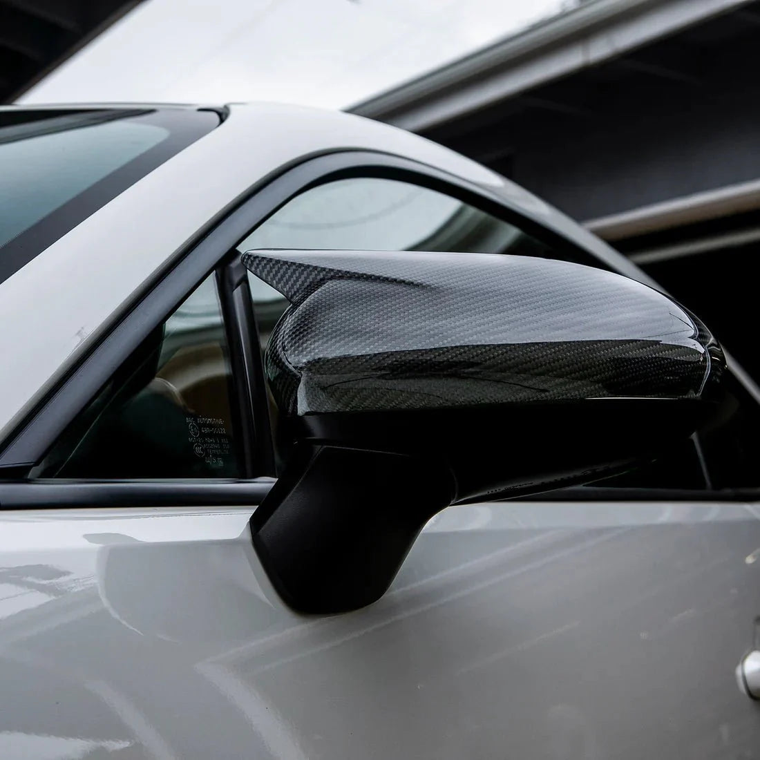 Compressive Tuning Arrowhead Carbon Fiber Mirror Caps 2022-2024 BRZ / 2022-2024 GR86