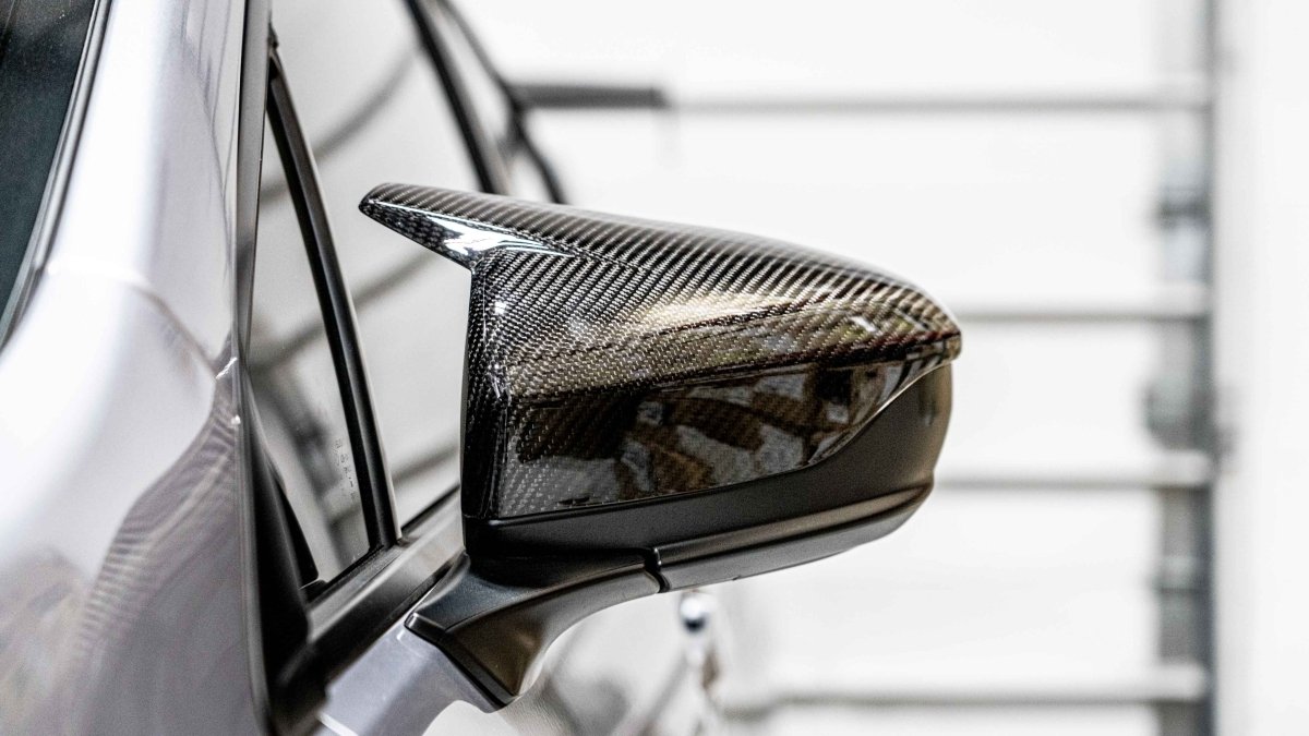 Compressive Tuning Arrowhead Carbon Fiber Mirror Caps 2022-2024 WRX