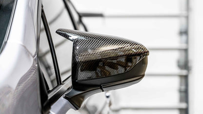 Compressive Tuning Arrowhead Carbon Fiber Mirror Caps 2022-2024 WRX