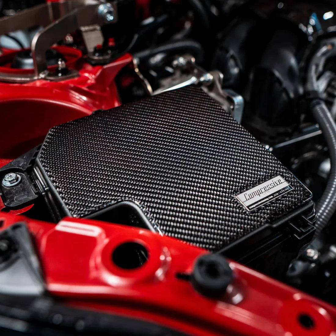 Compressive Tuning EngineArt Carbon Fiber Fuse Box Cover 2022-2024 BRZ / 2022-2024 GR86