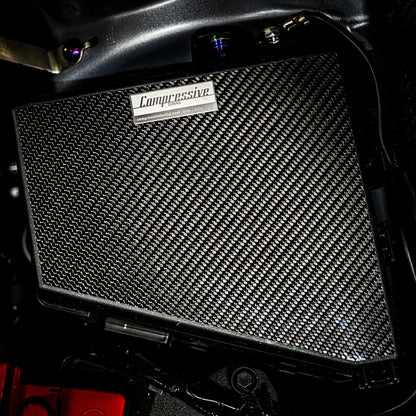 Compressive Tuning EngineArt Carbon Fiber Fuse Box Cover Plate Kit 2022-2025 WRX