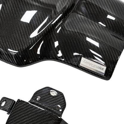 Compressive Tuning EngineArt Carbon Fiber Intake Manifold Cover w/ Pulley Cover Addon 2022-2024 BRZ / 2022-2024 GR86