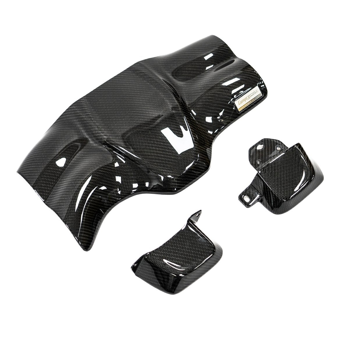 Compressive Tuning EngineArt Carbon Fiber Intake Manifold Cover w/ Pulley Cover Addon 2022-2024 BRZ / 2022-2024 GR86