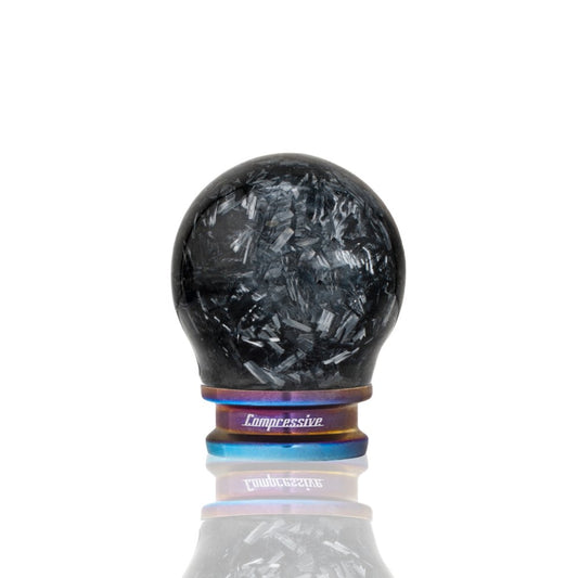 Compressive Tuning Titanium Series Forged Carbon Fiber Shift Knob Most Subaru Models