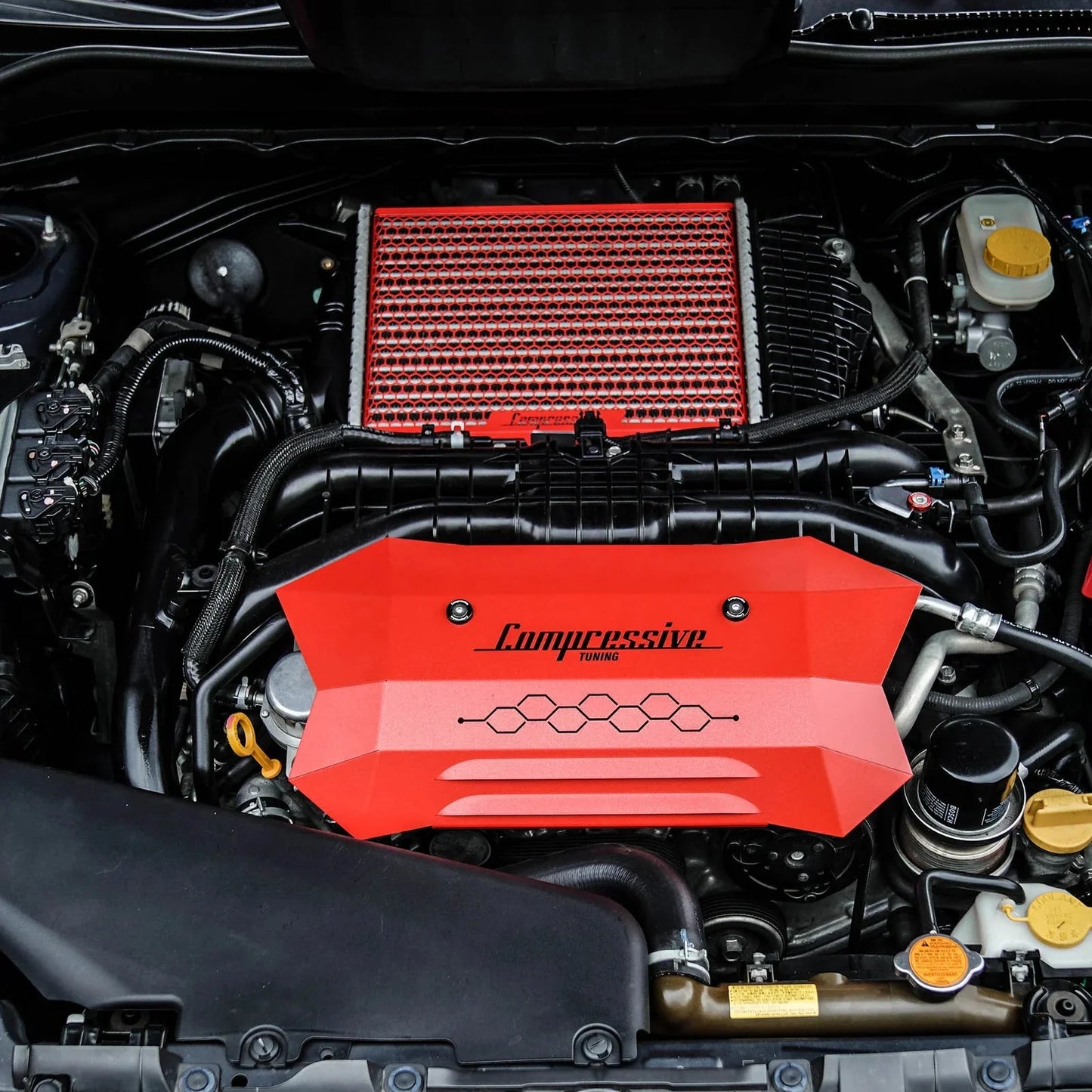 Compressive Tuning Top Mount Intercooler Airshield 2015-2021 WRX / 2014-2018 Forester XT