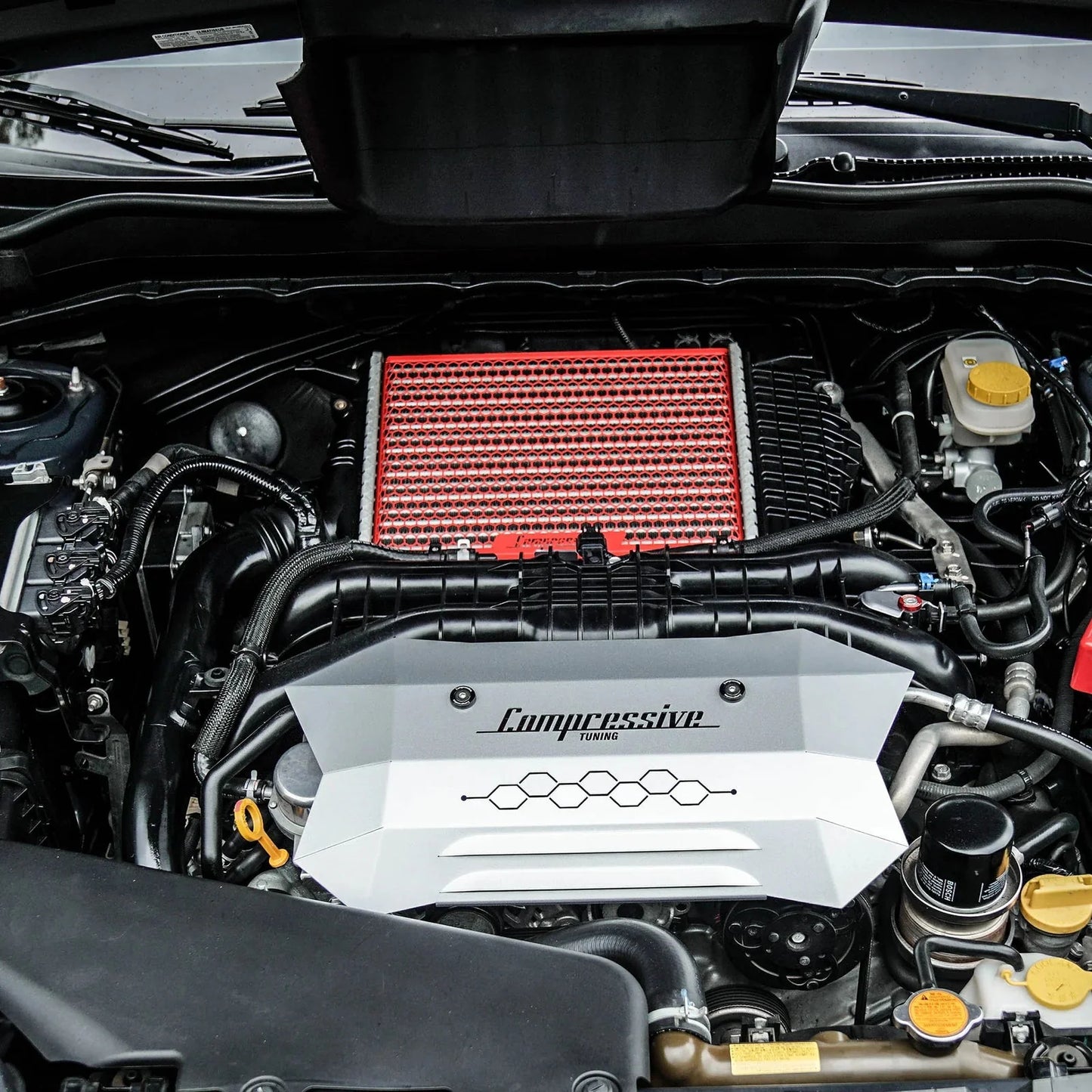 Compressive Tuning Top Mount Intercooler Airshield 2015-2021 WRX / 2014-2018 Forester XT
