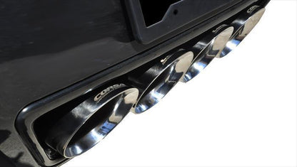 Corsa Sport 2.75" Valve-Back Dual Rear Exit w/ Quad 4.5" Pro-Series Tips | 2014-2019 Chevrolet Corvette C7 (14764)