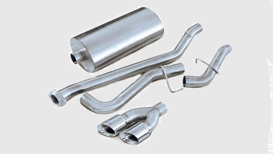Corsa Dual Tip Cat-Back Exhaust | 2002-2006 Chevy Suburban/GMC Yukon (14237)