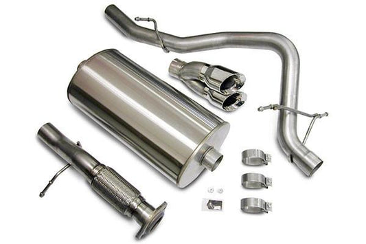 Corsa Dual Tip Cat-Back Exhaust System | 2007-2008 Chevy Silverado/GMC Sierra (14259)