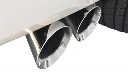 2015 Tahoe/Yukon Single Side Twin Tip Cat-back Exhaust - Polished by Corsa (14859)