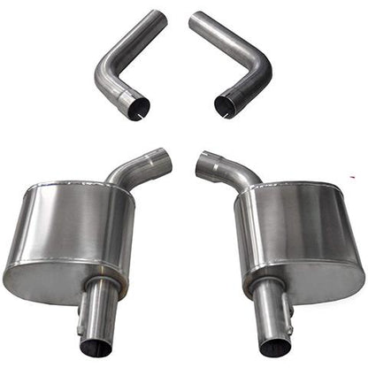 Corsa Performance Sport Sound Level Axle-Back Exhaust System without Tips | 2017-2021 Dodge Charger R/T 5.7L and 2017-2021 Chrysler 300 C 5.7L (21022)