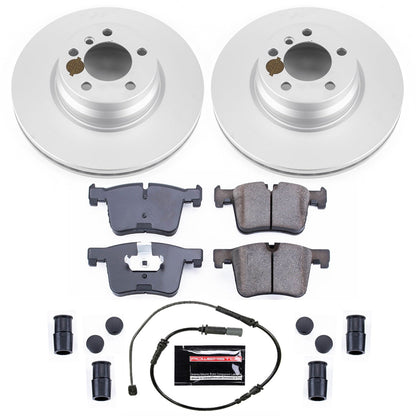 PowerStop Front Z23 Evolution Sport Coated Brake Kit | BMW 228i (14-15) (CRK6854)