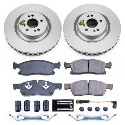 PowerStop Front Z23 Evolution Sport Coated Brake Kit | Mercedes-Benz GL350 (13-16) (CRK6903)