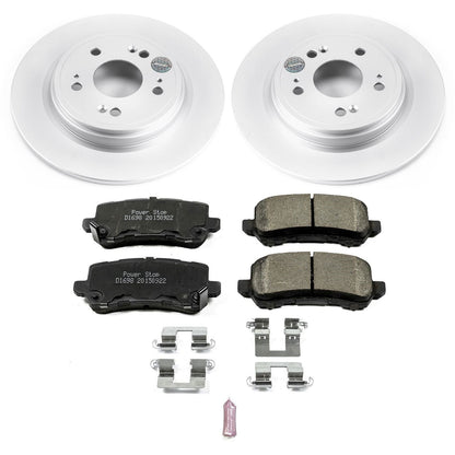 PowerStop Rear Z17 Evolution Geomet Coated Brake Kit | Acura RLX (14-19) (CRK6952)