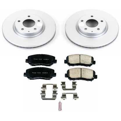 PowerStop Front Z17 Evolution Geomet Coated Brake Kit | Mazda CX-5 (13-15) (CRK6967)