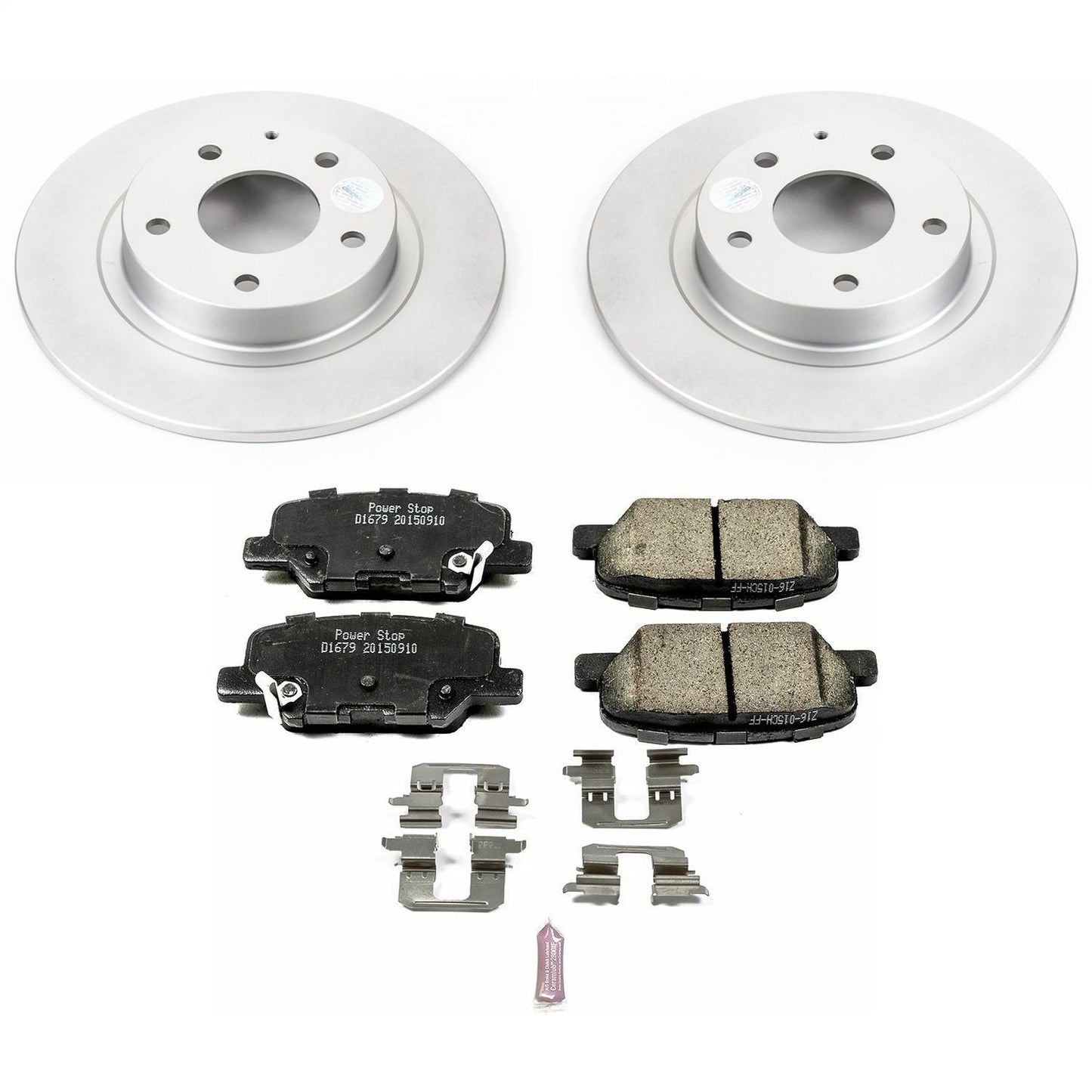 PowerStop Rear Z17 Evolution Geomet Coated Brake Kit | Mazda 6 (14-15) (CRK6969)