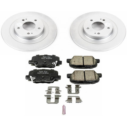 PowerStop Rear Geomet Coated Brake Kit | Mitsubishi Outlander (14-18) (CRK6976)