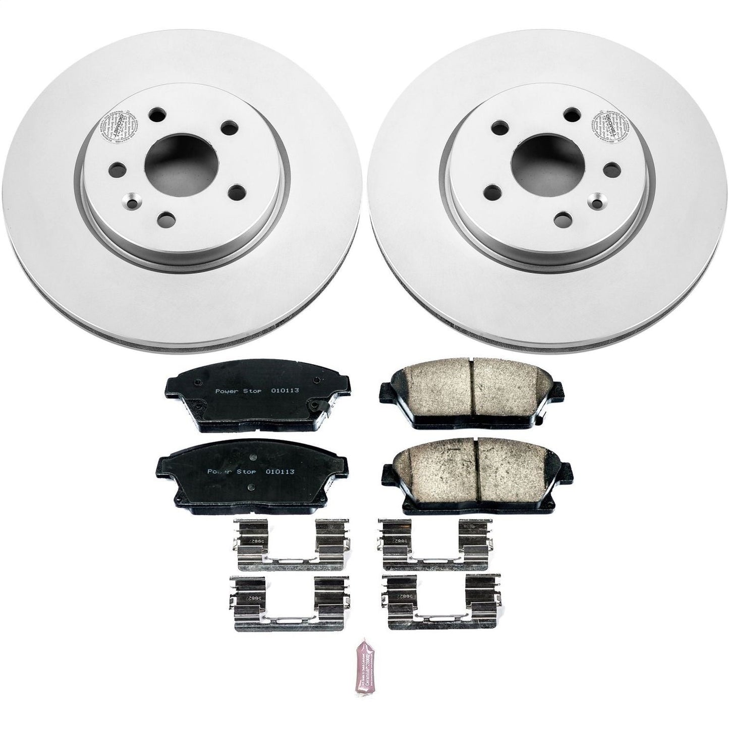 PowerStop Front Z17 Evolution Geomet Coated Brake Kit | Chevrolet Trax (15-16) (CRK6996)