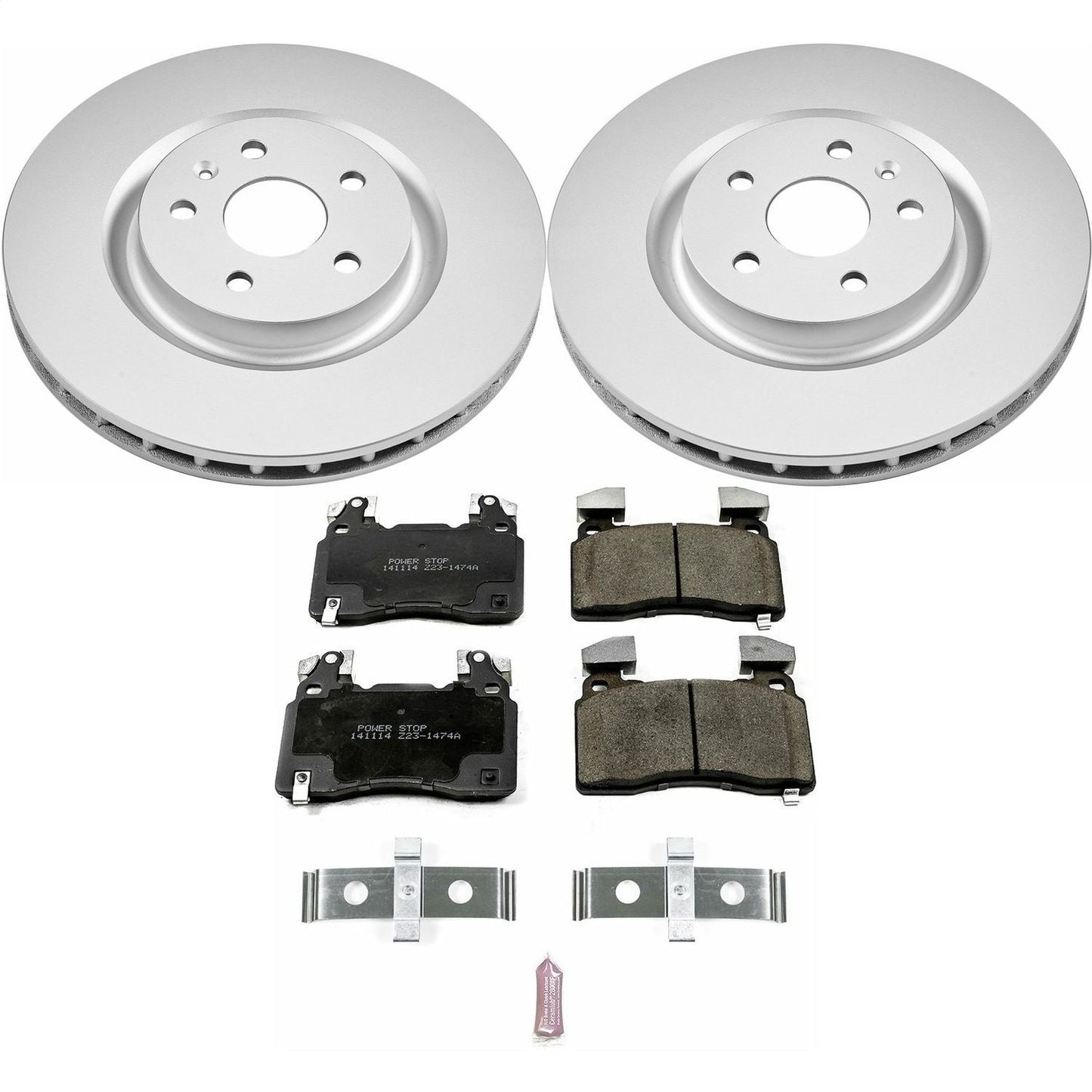 PowerStop Front Z17 Evolution Geomet Coated Brake Kit | Chevrolet SS (14-17) (CRK7007)