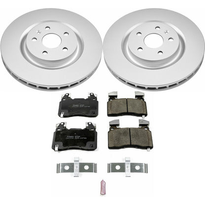 PowerStop Front Z17 Evolution Geomet Coated Brake Kit | Chevrolet SS (14-17) (CRK7007)
