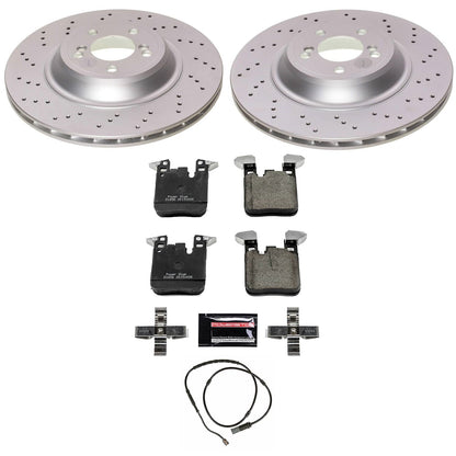 PowerStop 16-18 BMW M2 Rear Coated Z23 Brake Kit | BMW M2 (16-18) (CRK7019)