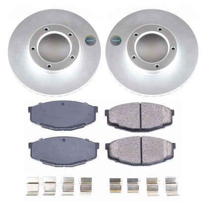 PowerStop Front Z17 Evolution Geomet Coated Brake Kit | Toyota Pickup (89-95) (CRK7065)