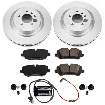 PowerStop Z23 Evolution Sport Coated Rear Brake Kit | Land Rover Range Rover (13-18) (CRK7089)
