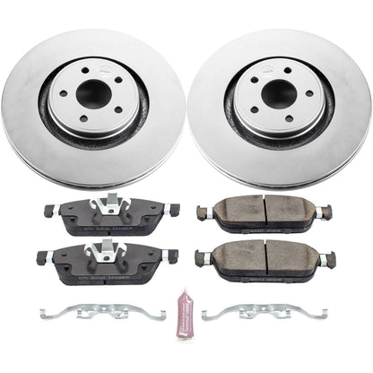 PowerStop Front Z17 Evolution Geomet Coated Brake Kit | Ford Focus (15-18) (CRK7147)