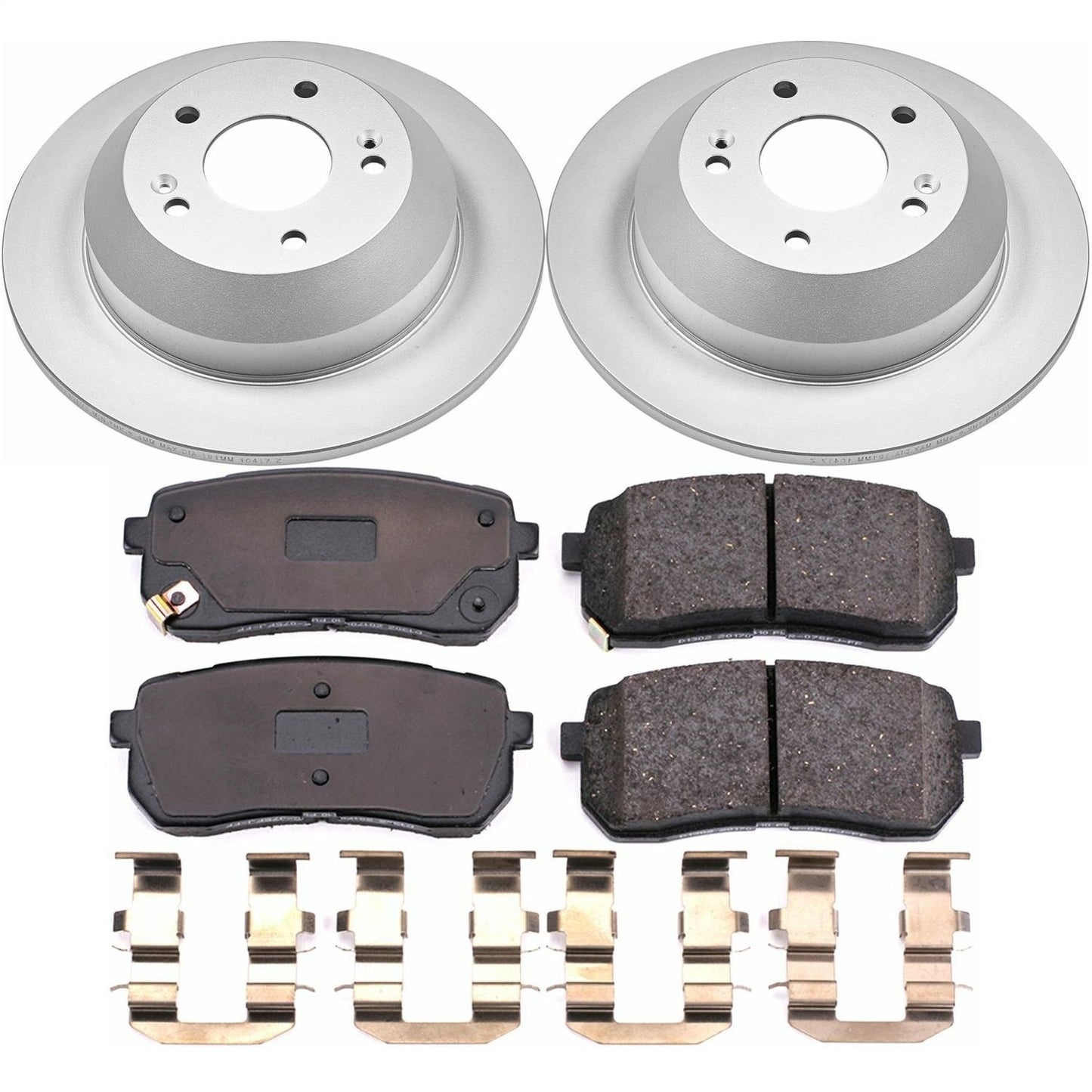 PowerStop Rear Geomet Coated Brake Kit | Kia Sedona (15-19) (CRK7213)