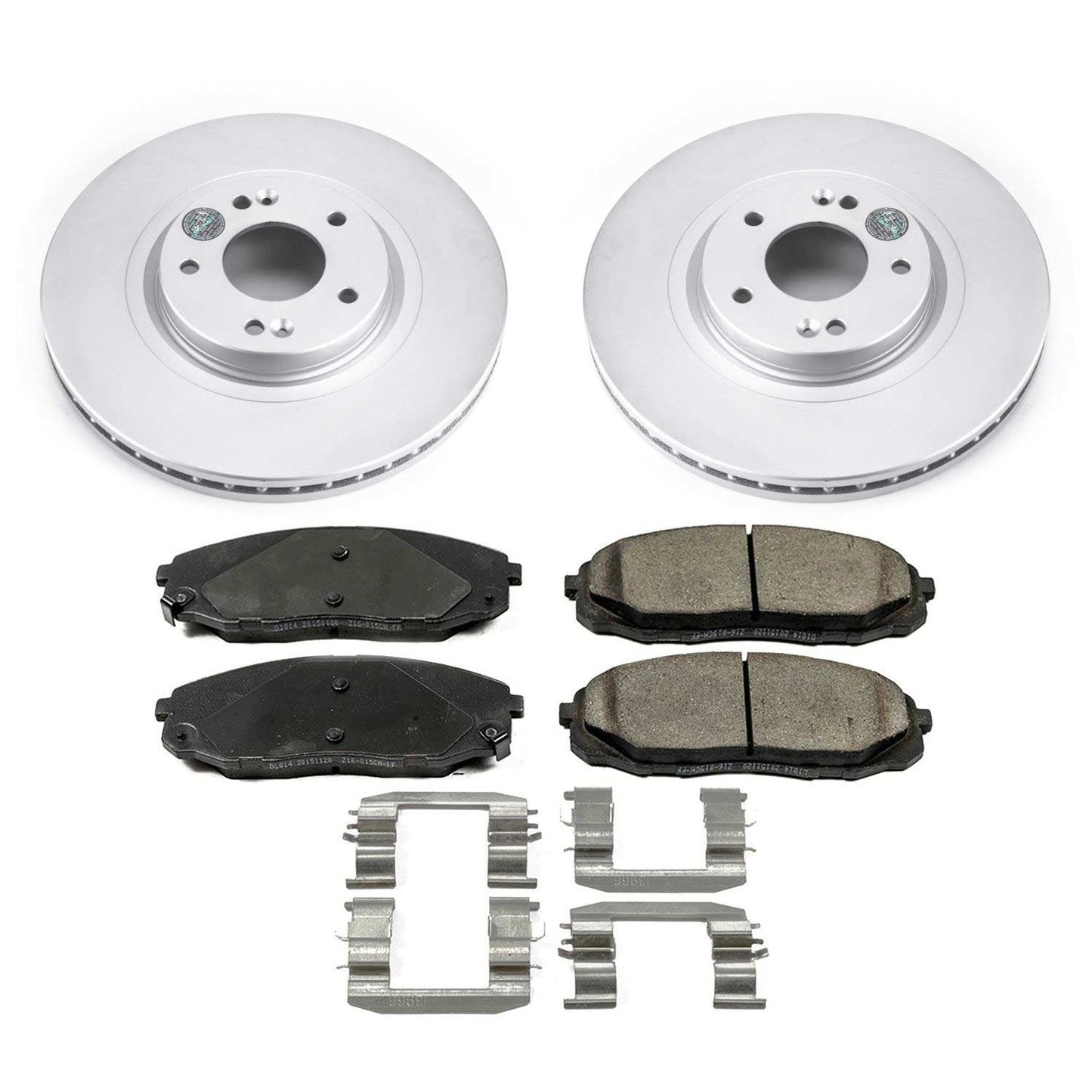 PowerStop Front Z17 Evolution Geomet Coated Brake Kit | Kia Sedona (15-19) (CRK7218)
