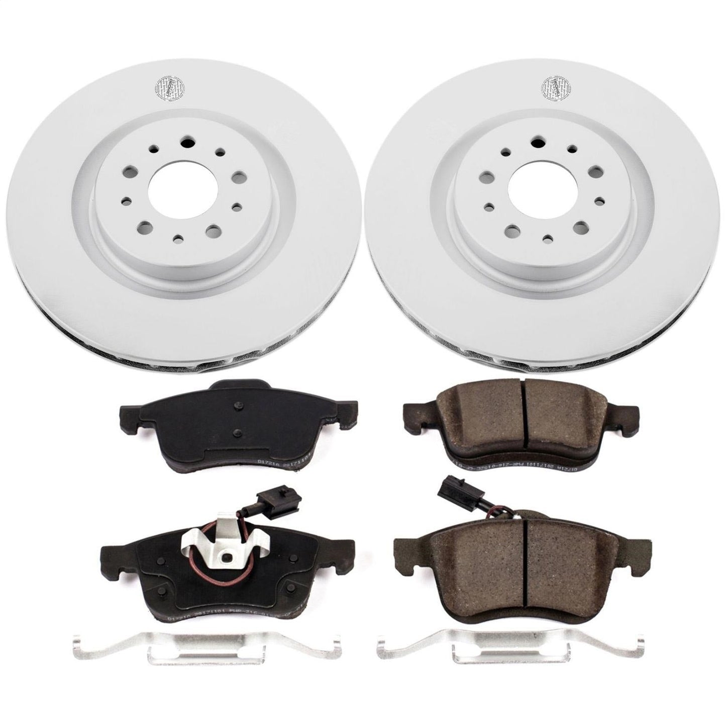 PowerStop Front Z17 Evolution Geomet Coated Brake Kit | Ram ProMaster City (15-18) (CRK7302)