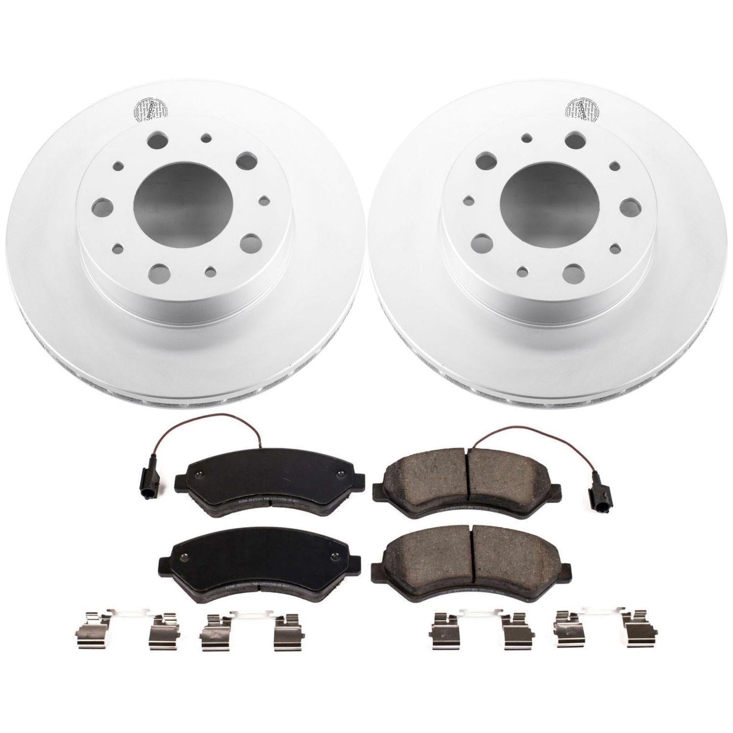 PowerStop Front Z17 Evolution Geomet Coated Brake Kit | Ram ProMaster 1500 (14-19) (CRK7303)