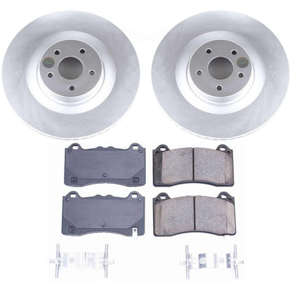 PowerStop Front Z17 Evolution Geomet Coated Brake Kit | Ford Focus (16-18) (CRK7318)