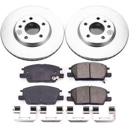 PowerStop Front Z17 Evolution Geomet Coated Brake Kit | Buick LaCrosse (18-19) (CRK7400)