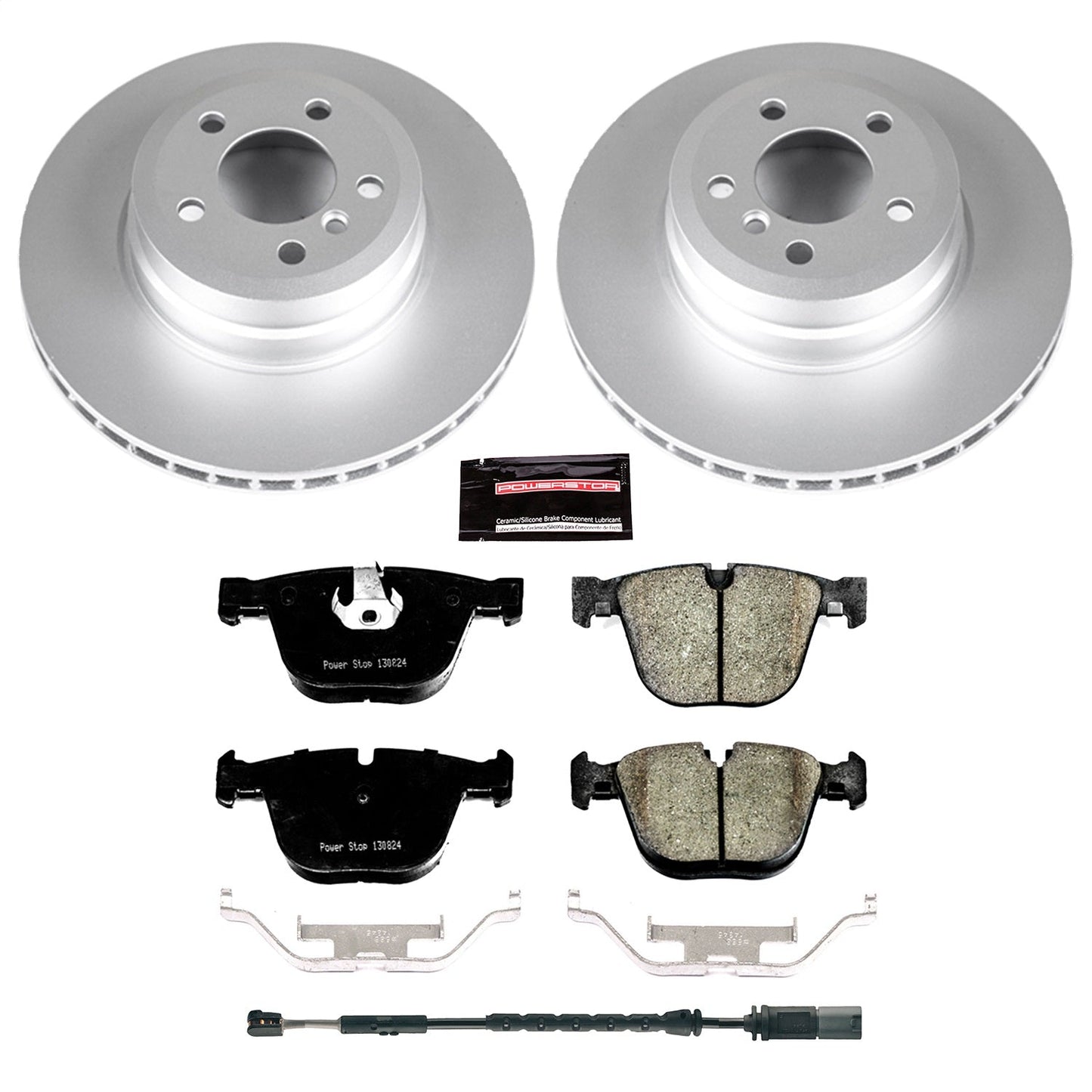 PowerStop Rear Z23 Evolution Sport Coated Brake Kit | BMW X5 (16-18) (CRK7430)