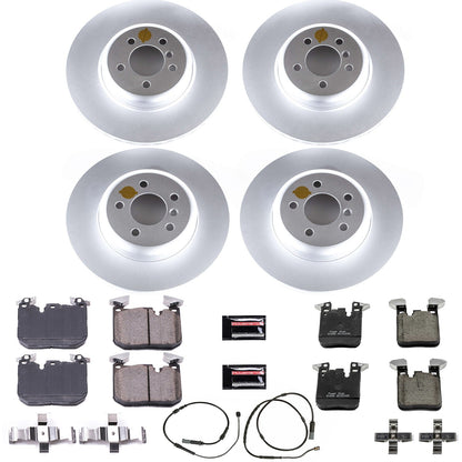 PowerStop Front & Rear Z23 Evolution Sport Coated Brake Kit | BMW 335i (12-15) (CRK7436)