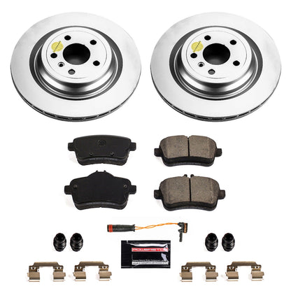 PowerStop Rear Coated Brake Kit | Mercedes-Benz GLE300d (16) (CRK7438)