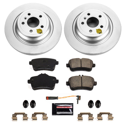 PowerStop Rear Z23 Evolution Sport Coated Brake Kit | Mercedes-Benz GLE300d (16) (CRK7440)
