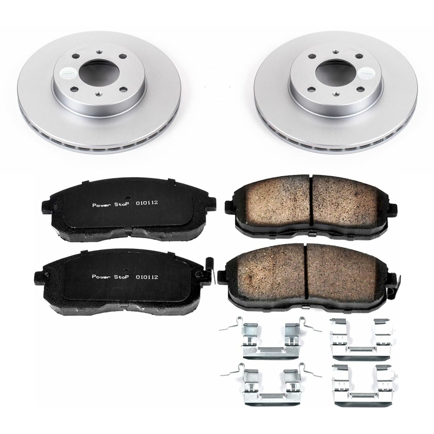 PowerStop Z17 Evolution Geomet Coated Front Brake Kit | Infiniti G20 (99-02) (CRK749)
