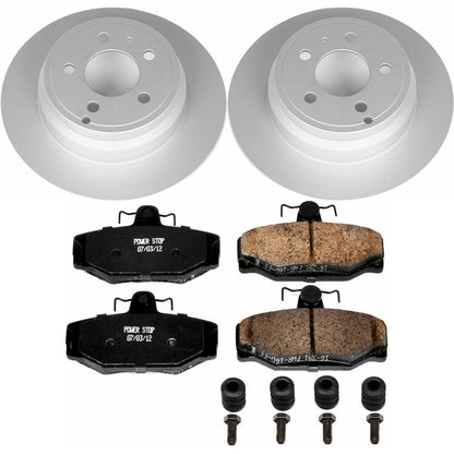 PowerStop Rear Z23 Evolution Sport Coated Brake Kit | Volvo 850 (1997) (CRK7499)