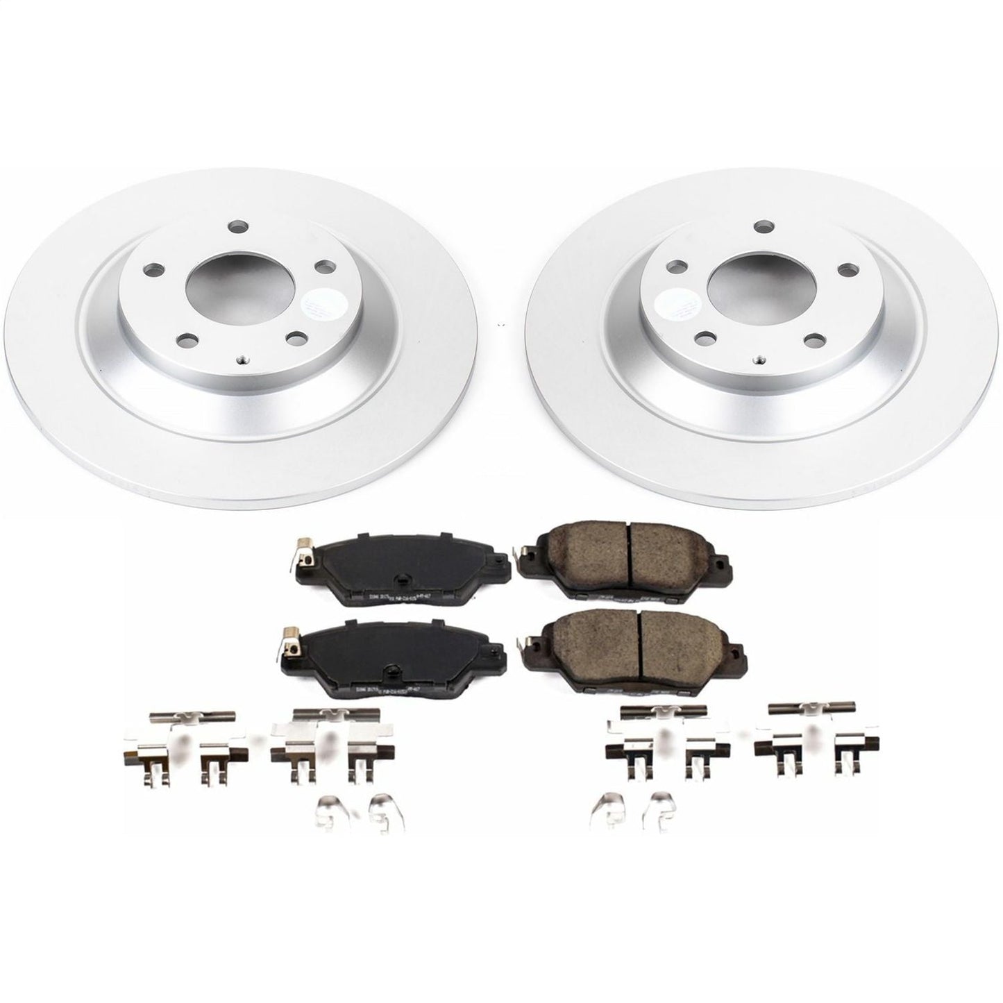 PowerStop Rear Z17 Evolution Geomet Coated Brake Kit | Mazda CX-5 (16-18) (CRK7516)