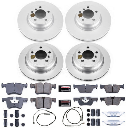 PowerStop Front & Rear Z23 Evolution Sport Coated Brake Kit | BMW 328i xDrive (13-14) (CRK7548)