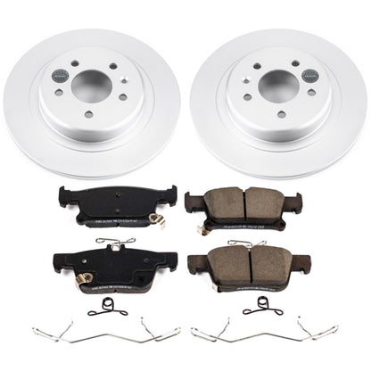 PowerStop Rear Z17 Evolution Geomet Coated Brake Kit | Buick Envision (16-18) (CRK7716)
