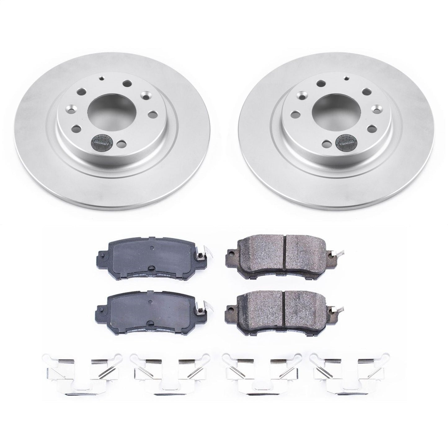 PowerStop Rear Z17 Evolution Geomet Coated Brake Kit | Mazda CX-3 (16-18) (CRK7741)