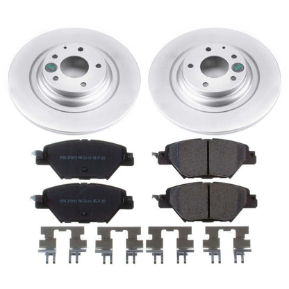PowerStop Rear Z17 Evolution Geomet Coated Brake Kit | Mazda CX-9 (16-19) (CRK7742)