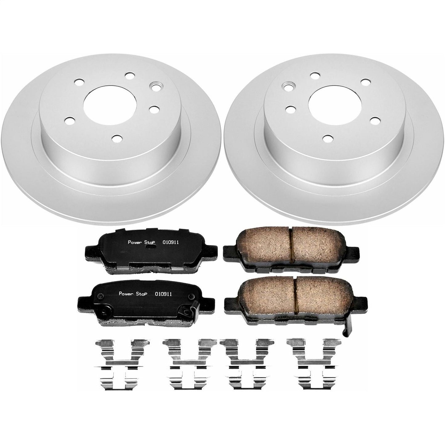 PowerStop Rear Z17 Evolution Geomet Coated Brake Kit | Nissan Altima (07-10) (CRK7864)