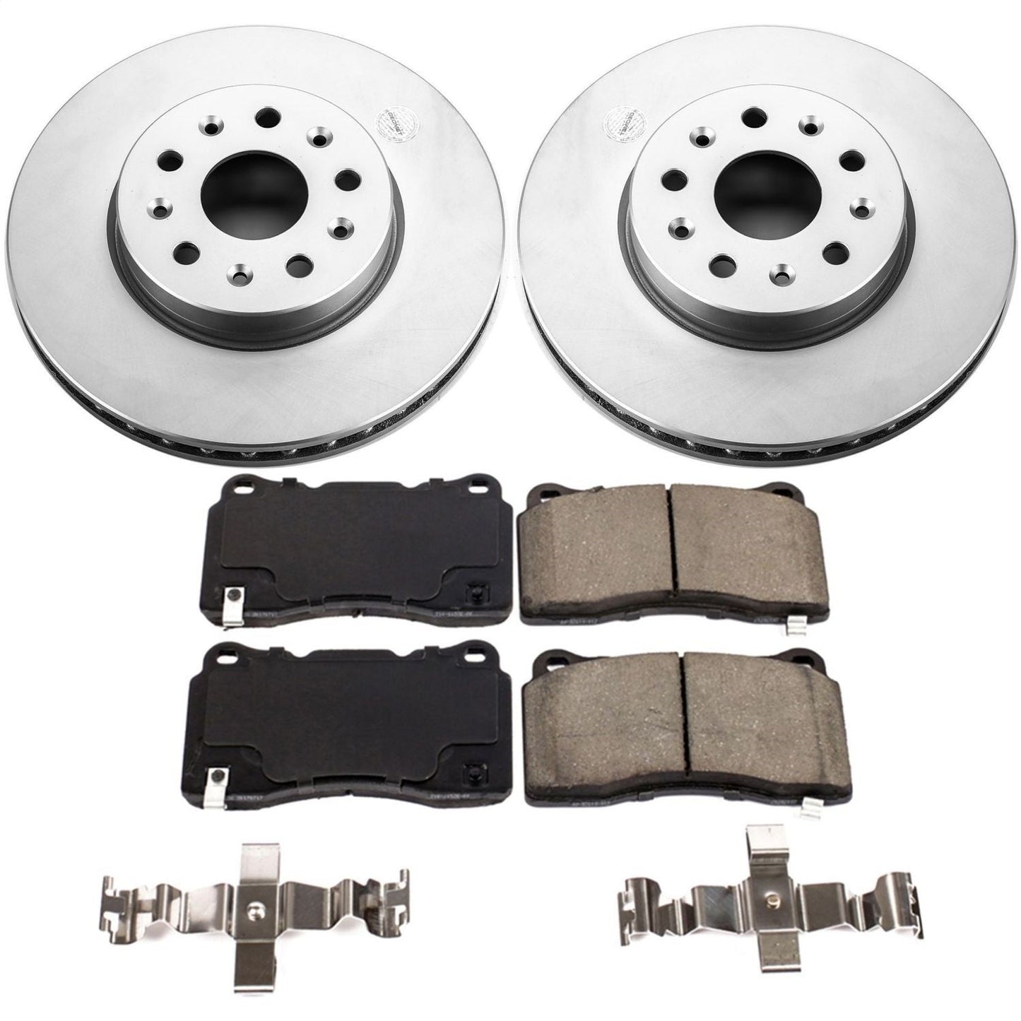 PowerStop Z17 Evolution Geomet Coated Front Brake Kit | Cadillac CT6 (16-18) (CRK7882)