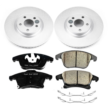 PowerStop Front Z17 Evolution Geomet Coated Brake Kit | Lincoln MKZ (17-19) (CRK7885)
